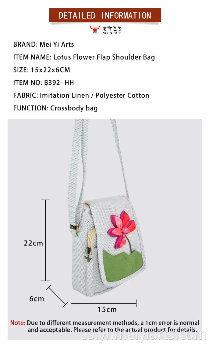 Flip top crossbody bag